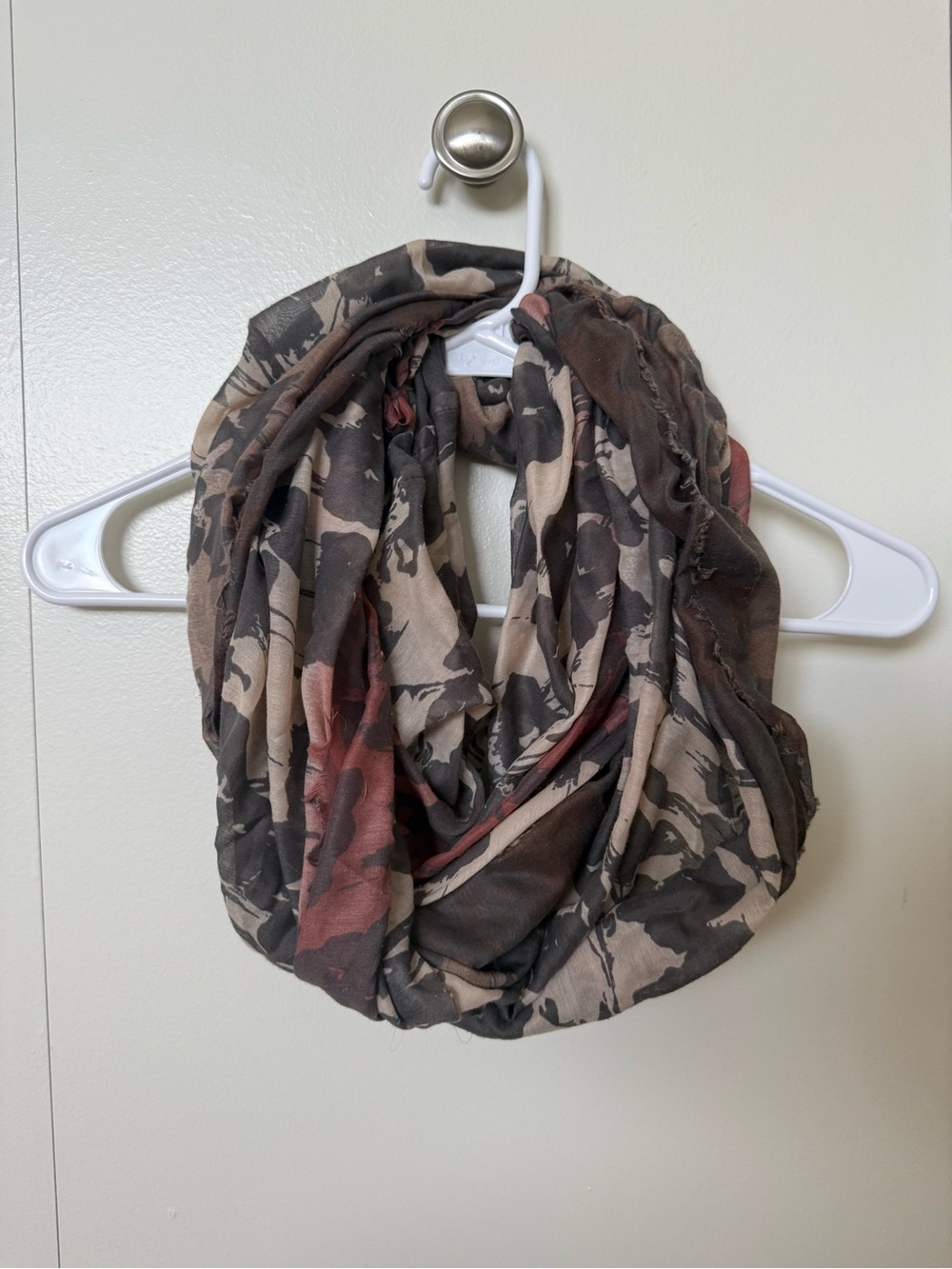 Women's Floral Infinity Scarf